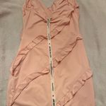 Lucy in the Sky  Mini Dress Pink Ruffle  Photo 1