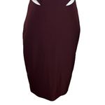 AQ/AQ Mulberry Aura Dress Cutout Sheath Party Cocktail Womens Size US 6 Photo 4
