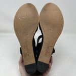 Naked Feet Bardii Platform Sandals Women's Size 8.5M Black Suede Leather Shoes Photo 11