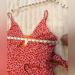 Anthropologie NWT  Hutch Polka Dot Flutter High Low V-Neck Wrap dress Photo 13