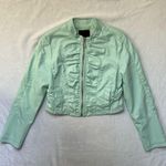 Last Kiss  Cropped Leather Jacket - Size Medium Photo 15