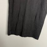 Eileen Fisher Pencil Midi Skirt SizePM Black Pull On Tencel Vented Stretch Photo 3