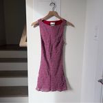 Reformation NWT  Dale Sleeveless Mini Dress in Discotheque Red Photo 3