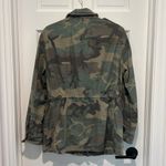 Free People Not Your Brother's Green Camo Print Surplus Jacket Utility Coat Photo 5