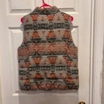 Ruff Hewn  Womens Large Aztec‎ Print Puffer Vest Sleeveless Southwestern Full Zip Photo 5