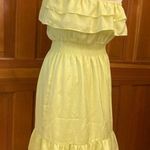 Gianni Bini Lime Green Strapless Tube Style Summer Dress. Size Small Photo 1