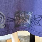 BLUE FISH Hand Painted Blue Short Sleeve Shirt Size undefined Photo 1