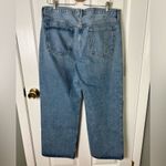 AGOLDE  Organic Cotton Blue Wash Fusion Wide Straight Leg Jeans Renounce 31 Photo 4