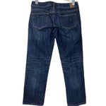 American Eagle Women's Boy Fit Crop 8" Mid Rise Dark Denim Wash Jeans Size 0 Photo 1
