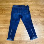 Crown & Ivy  Cropped Ruffle‎ Hem Jeans High Rise 10P Photo 1