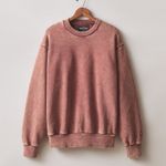 American Giant UNISEX American Vintage Crew Sweatshirt Made In USA Size S Red Photo 6