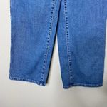 Levi's  Mile High Cropped Wide Leg High Rise Denim Jeans Button Fly Size 24 Photo 4