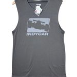 IndyCar Women’s Sleeveless Gray Graphic Print Muscle Tank Top Lightweight size M Size M Photo 0