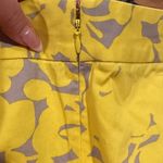 J.Crew  YELLOW GRAY STRETCH PENCIL SKIRT 8 Photo 2