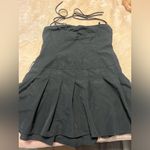 Pretty Little Thing  Black Pleated Sundress Spaghetti Strap Photo 0