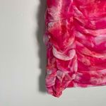 superdown Womens Pink Strapless Ruched Bodycon Micro Mini Dress Small Photo 3