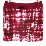 Foray Golf Oddyesey Skort Drawstring Waist Warm Watercolor Pink Red Size Medium Photo 0