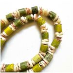 Vintage Green Jade Native Pueblo Tribe Ethnic Necklace Photo 4