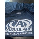 Women's Advocare Blue/White Short Sleeve T Photo 2