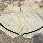 Under Armour Grey and Yellow Athletic Shorts, Women’s Size XS Photo 0