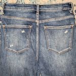 Risen Jeans RDP5537 Distressed High Rise Flare Denim • Medium Wash • Size 5/27 Blue Photo 15
