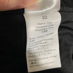 J.Crew  Square Neck Ribbed Plus Size Bathing Suit Swimsuit Black Sz 22 NWT Photo 3