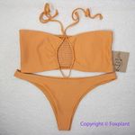 Stone Fox Swim NEW SET! free people meadow bikini top Enki Bikini Bottom, XL Photo 2