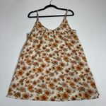 Forever 21 Mini Tank Sunflower Floral Print Sleeveless Casual Summer Photo 0