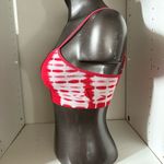 Source Unknown Woman’s red and white sports bra size small (brand unknown, fits like small) Photo 3