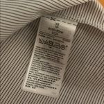 Banana Republic NWT  100% Cotton Pinstripe Top with Bow Details Photo 3