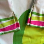 Gretchen Scott Gretchen Scot Designs Split Neck Tunic - Rock Out Pattern Size S Neon Pink Green Photo 10