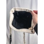 Large black and white purse Photo 5
