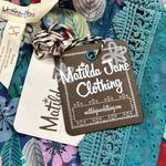 Matilda Jane  NWT Teal Kookaburra Boho Floral Lace Peasant Top Photo 9