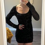 Free People Long Sleeve Velvet Dress Photo 0