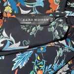 ZARA  Woman Fall Floral Print Long Sleeve Shift Dress Women’s Size Small Photo 4