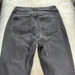 H&M Washed Black High Rise Mom Jeans Photo 3