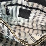 Coach Penelope Pebbled Black Leather Handbag Photo 3