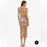Bardot Verona Sequin Maxi Dress In Nude Size 14 Photo 1