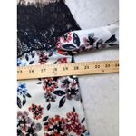 NBD NWT  Floral Lace Illusion Neck Long Sleeve Blouse Top Women Size S Photo 12