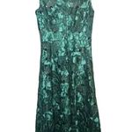 Alex Marie Eloise Embroidered A-Line Dress Fern Green Size 2 NEW Photo 1