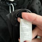 Boohoo Babydoll Whimsygoth crop blouse women’s 8 chiffon ruffle sweetheart NEW Photo 10