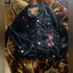 Levi's Levi’s dark denim pink magenta 8 jacket Photo 0