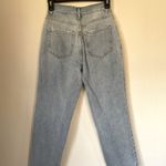 PacSun  high rise straight jeans light wash buttonfly distressed Women’s size 25 Photo 1