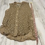 Koch  Silk Metallic Blend Sleeveless Blouse Size XS Photo 6