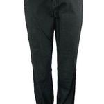 Nordstrom BP Black High Waist Tapered Ankle Trousers Jogger Jeans Pants Size 25 Photo 0