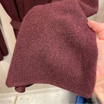 Talbots Cute plum pudding marino wool tie waist open front sweater bell sleeve Photo 7