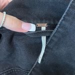 Free People Rumors Denim Jean Jacket Faded Black Photo 5