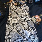 Jodi Kristopher Black and white halter top Photo 1