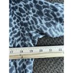 Talbots Size 1X Gray Animal Print 100% Merino Wool Long Sleeve Pullover Sweater Photo 3