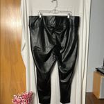 1. State  Black Faux Leather Leggings Size 2X Photo 4